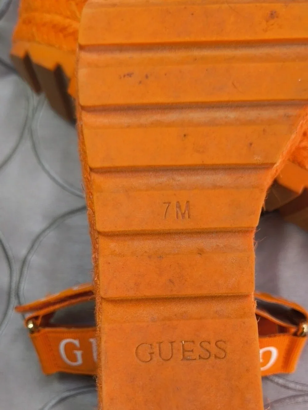 Guess bold orange